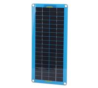 Fafeims Pannello Solare da 30W, Portatile e Conveniente, Silicio Monocristallino Premium, Design a Prova di Tempo per attività all'aperto, Sostenibile Ed Ecologico con un Alto Tasso di Conversione