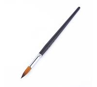 Fafeims Pennelli, 9 Pezzi in Nylon con Punta Appuntita e Manico in Legno per Pittura Ad Acquerello Acrilico a Olio