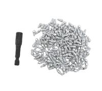 Fafeims Pinze da 100 Pacchetti di Pneumatici da, Picchi di Trazione Invernale in Acciaio 4x9mm con Strumento di Installazione per Mountain Bike