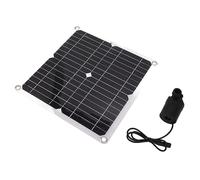 Fafeims Pompa a Portata Solare, Pannello Solare da 50 W 22 W Pompa di Fontana D'acqua per Bagno per Uccelli, Stagno, Giardino