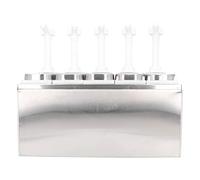 Fafeims Pompa per Dispenser di Salsa, Efficiente Strumento per Spremere Condimenti da per Ristorante, Materiale per Uso Alimentare (5 pompe)