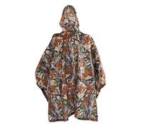 Fafeims Poncho Piovoso Multifunzionale, Giacca per Pioggia con Cappuccio con Cappuccio con Cappuccio per Uomini Donne Adulti Che Guardano la Pesca della Pesca