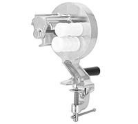 Fafeims Pressa per Maccheroni Manuale in Acciaio Inossidabile, Pressa per Tagliatelle Facile da Usare, per Domestica Fai da Te, per Pasta a Manovella per Tutte le età, in Acciaio Inossidabile