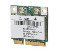 Fafeims Scheda di Rete Wireless da 300 Mbps con WiFi a Doppia Banda 2.4/5G, Fino a 10,14 Compatibilità del Mac, per E4200 E5500, Latitude, Precision, Studio, Vostro Series, 64 Bit e