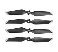 Fafeims Set di 2 Paia di Pale per per Drone RC con Cinturino Pezzi di Ricambio Durevoli Adatti per Air 2 Nylon Facile da Installare + PC Bordo/oro per Hobbisti (Decoro argento)