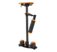 Fafeims Stabilizzatore per Fotocamera DSLR Supporto Centrale Telescopico Portatile per Trasmissioni Live DV Video Fluide, Robusta Maniglia a 3 Assi per Vlogger Professionisti, Materiale Leggero in