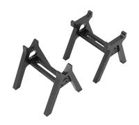 Fafeims Stand Lavoro per Auto RC, Supporto per Display Regolabile in Lega di Alluminio per 1/24 1/18 Manutenzione E SHOWCAS RC Cars (Black)