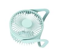 Fafeims Strong Wind Power Small Fan USB Bureau Mini Mini Table per Des Office House for the Interior House (azzurro)