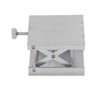 Fafeims Tavolo Elevatore, Piattaforma di Sollevamento Livellata, Martinetto da Laboratorio Manuale in Lega di Alluminio con capacità di 60 Kg Sollevatore da 3,4 Pollici per Esperimenti