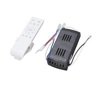 Fafeims Telecomando Universale per Ventilatore da Soffitto, Controller Universale DC 6 velocità con Timer per Ricevitore Luce Ventola Sostitutivo