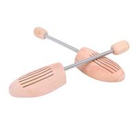 Fafeims Tendiscarpe da Uomo, 2 Forme per Scarpe Antideformazione in Legno con Colonna a Molla, per Protezione Uomo Donna (43 44)