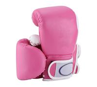 Fafeims Thailandesi Muay per Ragazzi e Ragazze Ventilate da Boxe, con Bambini Che Corrono Pugni, 1 Coppia per Giovani Allenamenti (PINK)