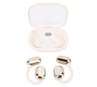 Fafeims Translation Earbuds, 140 Lingue, Hifi Sound, Wireless Connection, Trascrizione in Tempo Reale, per l'apprendimento degli Affari di Viaggio, con Tre modalità di Traduzione, per Vari (Beige)