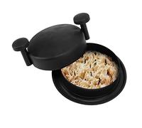 Fafeims Tritacarne, Strumento Manuale per Tritare il Pollo con Base Antiscivolo e Impugnatura Ergonomica per la Preparazione di Carne di Maiale Stirata e Verdure (BLACK)