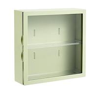 Fafeims Vetrina per Figure, Vetrina per Scatola Cieca in Plastica PS Senza Montaggio con Trapano Organizzatore di Grande capacità per Action Figure di Bambole da Collezione (Verde Avocado)