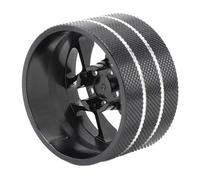 Fafeims Volantino del Trasmettitore di Aggiornamento per Futaba Dumborc RadioLink Wfly, Robusto Volante in Metallo per Trasmettitore RC, Funzionamento Facile, per gli Appassionati di RC