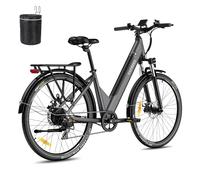 Fafrees Bicicletta elettrica F28 PRO Bike Batteria da 27,5 pollici 14,5 Ah, Mountain Bike 25 km/h, Bici elettrica Display LCD da 3,5 pollici con app (Nero)
