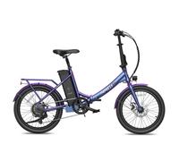 Fafrees F20 Bicicletta Elettrica Durata Motore 250W Batteria 36V/18.2Ah Autonomia 120km Blu/Viola