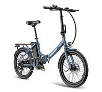 Fafrees F20 Light Bici Elettrica da Città Pneumatici da 20 Motore da 250W Batteria 36V16.75Ah - Blu - Nouvo