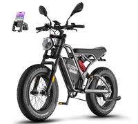 Fafrees F20 ULTRA Bici Elettrica Fatbike, Pneumatici Fat 20 * 5.0 Pollici Ebike, Batteria 48V/25Ah, Mountain Bike Elettrica Da Uomo, Autonomia 80-140 KM (Grigio)