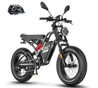 Fafrees F20 ULTRA Bici Elettrica Fatbike, Pneumatici Fat 20 * 5.0 Pollici Ebike, Batteria 48V/25Ah, Mountain Bike Elettrica Da Uomo, Autonomia 80-140 KM (Nero)