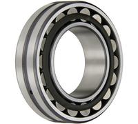 FAG 22210E1K - Cuscinetto sferico a rulli, foro conico, gabbia in acciaio, distanza normale, metrica, diametro 50 mm, diametro 90 mm, larghezza 23 mm