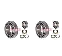 FAG 2x Cuscinetto Ruota Mozzo Asse per Kia Sportage Pregio Scatola K00 TB