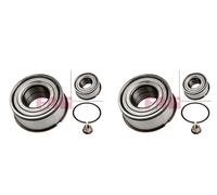 FAG 2x Cuscinetto Ruota Mozzo Posteriore per Renault Kangoo Scénic I KC0 1 JA0 1