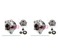 FAG 2X Mozzo Ruota Kit Cuscinetti Posteriore Per Audi A6 Avant 4G5 C7 4GD C8 4A5