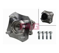 FAG Cuscinetti Ruota Set Posteriore Per Nissan Tiida Berlina C11