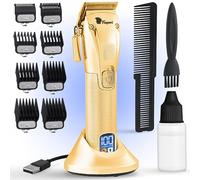 Fagaci Professional Hair Clippers for Barbers with Precise Cutting, Turbo Power Cordless Hair Clippers for Men Professional, Clippers for Hair Cutting