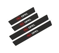 FAGBPEFW 4 Pezzi Battitacco Auto, per Opel Crossland SUV 2020-2024 Opel Karl 2015-2019 Antiscivolo Autoadesive Adesivo Battitacco AntiGraffio Protezione Battitacco Portiera