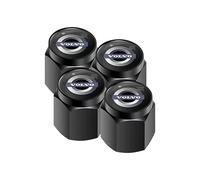 FAGBPEFW 4 Pezzi Tappi Ruote Auto, per Volvo XC70 Resistenti alla Corrosione Bello e Pratico Tappi Gomme Auto Accessori per Pneumatici,A
