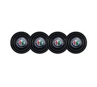 FAGBPEFW Ammortizzatori per Portiere Auto, per Alfa Romeo 159 147 156 166 Stelvio Ammortizzatori per Portiera dell'auto Protezione Bordi Autoadesivi,12pcs
