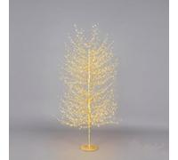 Faggio con Base e 2000 LED: Altezza 180 cm, Diametro 90 cm Gold