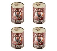 Fagioli alla Bud Spencer in salsa Barbecue - 4 lattine da 400 g - PRODOTTO ORIGINALE BUD POWER