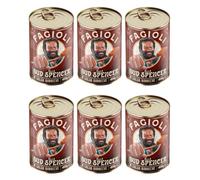 Fagioli alla Bud Spencer in salsa Barbecue - 6 lattine da 400 g - PRODOTTO ORIGINALE BUD POWER