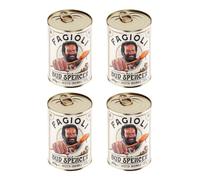 Fagioli alla Bud Spencer Ricetta Originale - 4 lattine da 400gr - PRODOTTO ORIGINALE BUD POWER