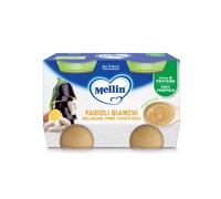 Mellin Omogeneizzato Fagioli Bianchi E Melanzane 2 Pezzi Da 130 G