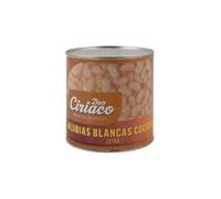 Fagioli bianchi cotti in lattina da 3 kg
