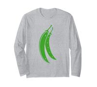 Fagioli Verdi Semplice vegetale Minimalista Fagiolo Verde Maglia a Manica