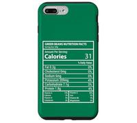 Fagiolini Fagioli Nutrizionali Pannello Minimal Typography Design Custodia per iPhone 7 Plus/8 Plus