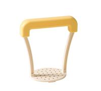 Fagiolo Masher, Potato Smasher, 5.12×4.72×3.15in Dishwasher Safe, Non Stick, Ergonomic Grip, Anti Slip, Vegetable Masher for Pressing, Avocado, Baking, Kitchen, Cooking, Food Prep