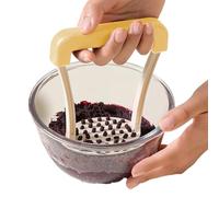 Fagiolo Masher, Potato Smasher, 5.12x4.72x3.15 Inches Dishwasher Safe Non Stick Ergonomic, Portable Anti Slip Grip Vegetable Smasher for Pressing Avocado, Baking, Kitchen, Easy to Use