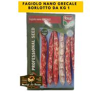 FAGIOLO NANO GRECALE BORLOTTO DA KG 1 BLUMEN FOUR