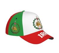 FAGIUCHI Cappello da baseball con emblema Iran Persia Leone Sole 1925-1932, cappello con stampa 3D, per escursionismo, ciclismo, vacanze, nero, Nero , 7 1/8-7 1/4