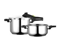 FAGOR - Fornello Super Rapido Rapid 4+6 L Inox 18/10 Fagor 4L Ø22X12Cm 6L Ø22X17Cm - 8429113800086