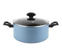 Fagor 78550 Pentola Maxim Coperchio Alluminio, Blu, D 24 cm