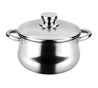 Fagor 78595 Pentola Silverinox + Coperchio in Acciaio Inox, Multicolore, D 20 cm, Inossidabile