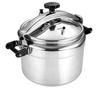 FAGOR Chef Extremen - Pentola a pressione rapida da 22 l, realizzata in alluminio extra spesso, 3 sistemi di sicurezza, guarnizione in silicone medico per una maggiore durata. Non adatto a induzione